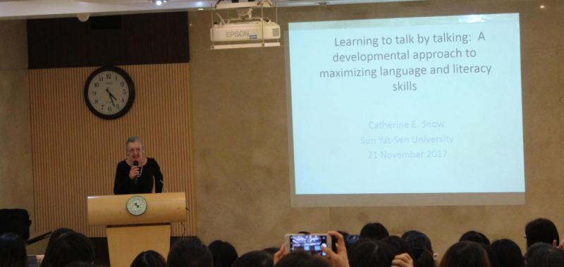 凯瑟琳·斯诺(Catherine E. Snow)教授