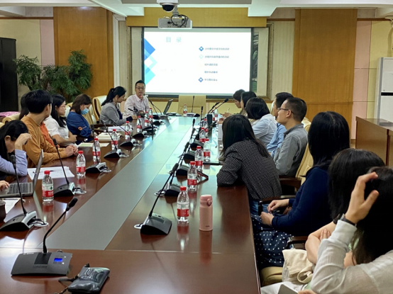 国际合作与交流处副处长张哲赴我院宣讲外事工作政策及制度