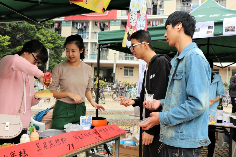 现场制作的美味